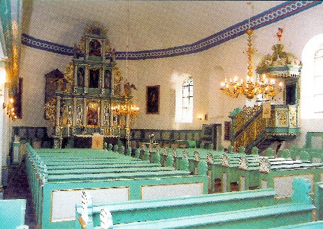 Ortelsburger Kirche nach der Aussenrenovierung